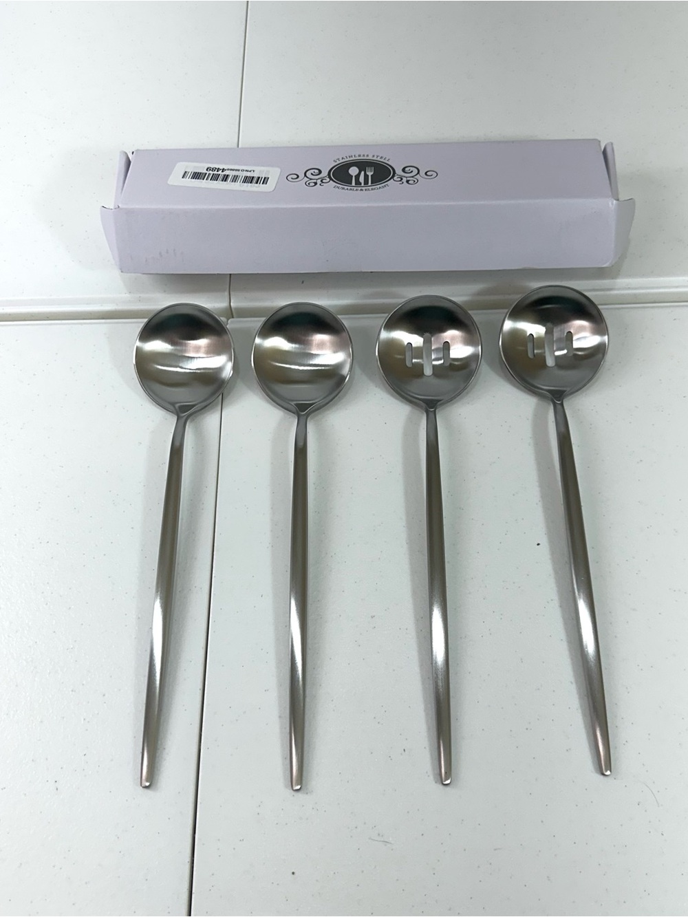 Stainless Steel Serving Spoon Set
